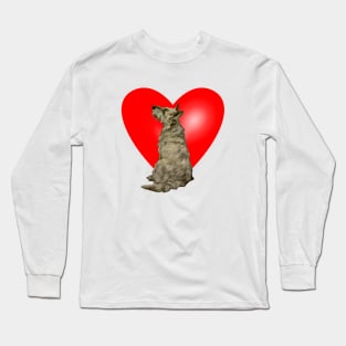 i love dogs in my heart Long Sleeve T-Shirt